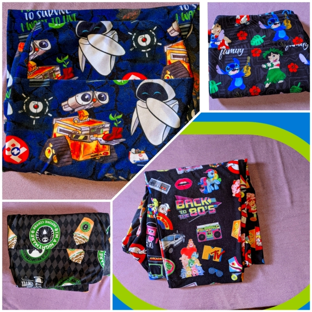 Disney/Retro/nerd leggings